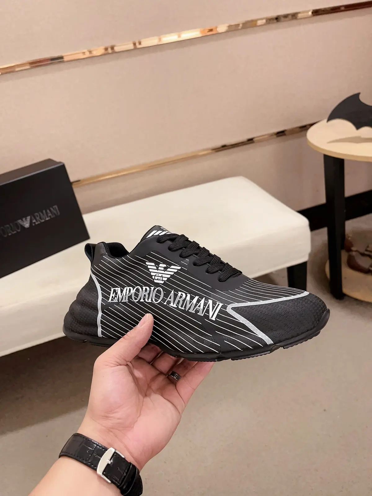 Armani Style Leather Men's Shoes Lookbook Reference image 4