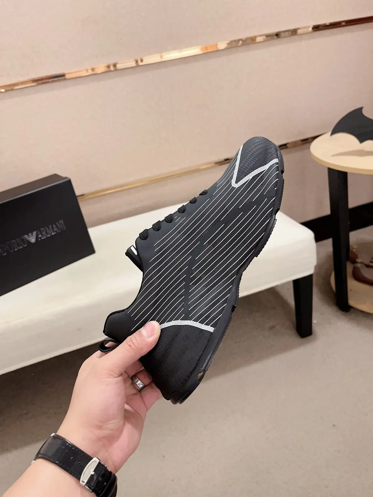 Armani Style Leather Men's Shoes Lookbook Reference image 5
