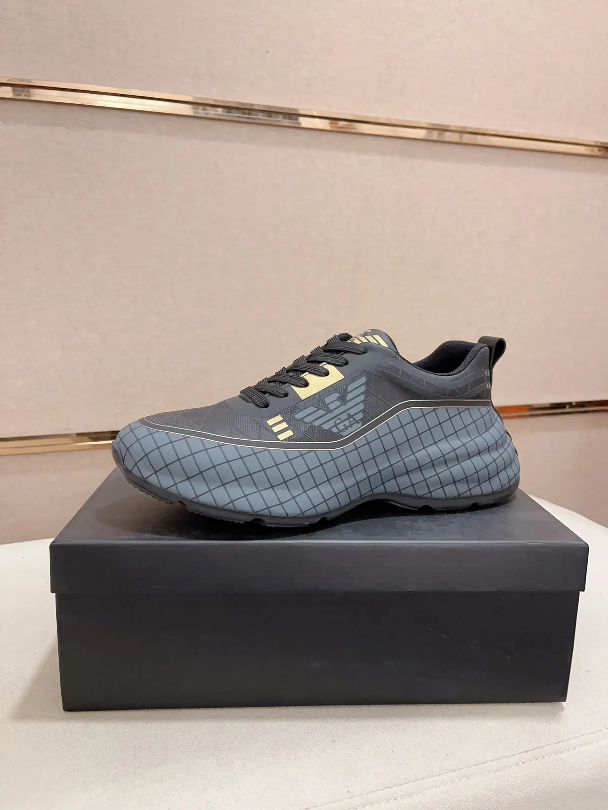 Armani Style Leather Men's Shoes Lookbook Reference image 1