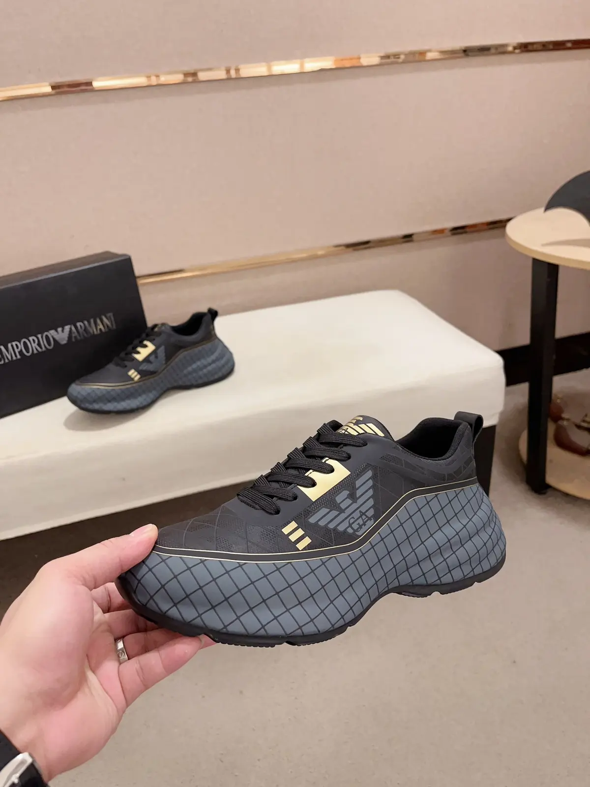 Armani Style Leather Men's Shoes Lookbook Reference image 3