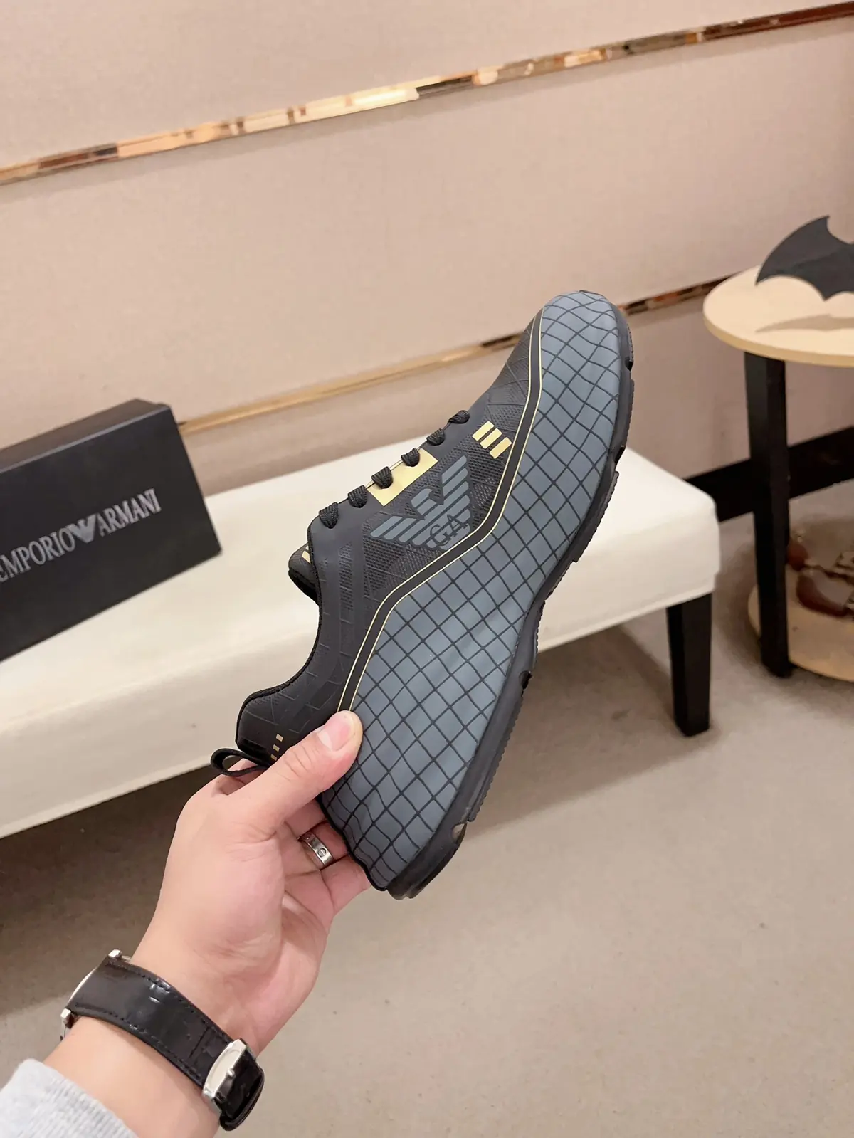 Armani Style Leather Men's Shoes Lookbook Reference image 5