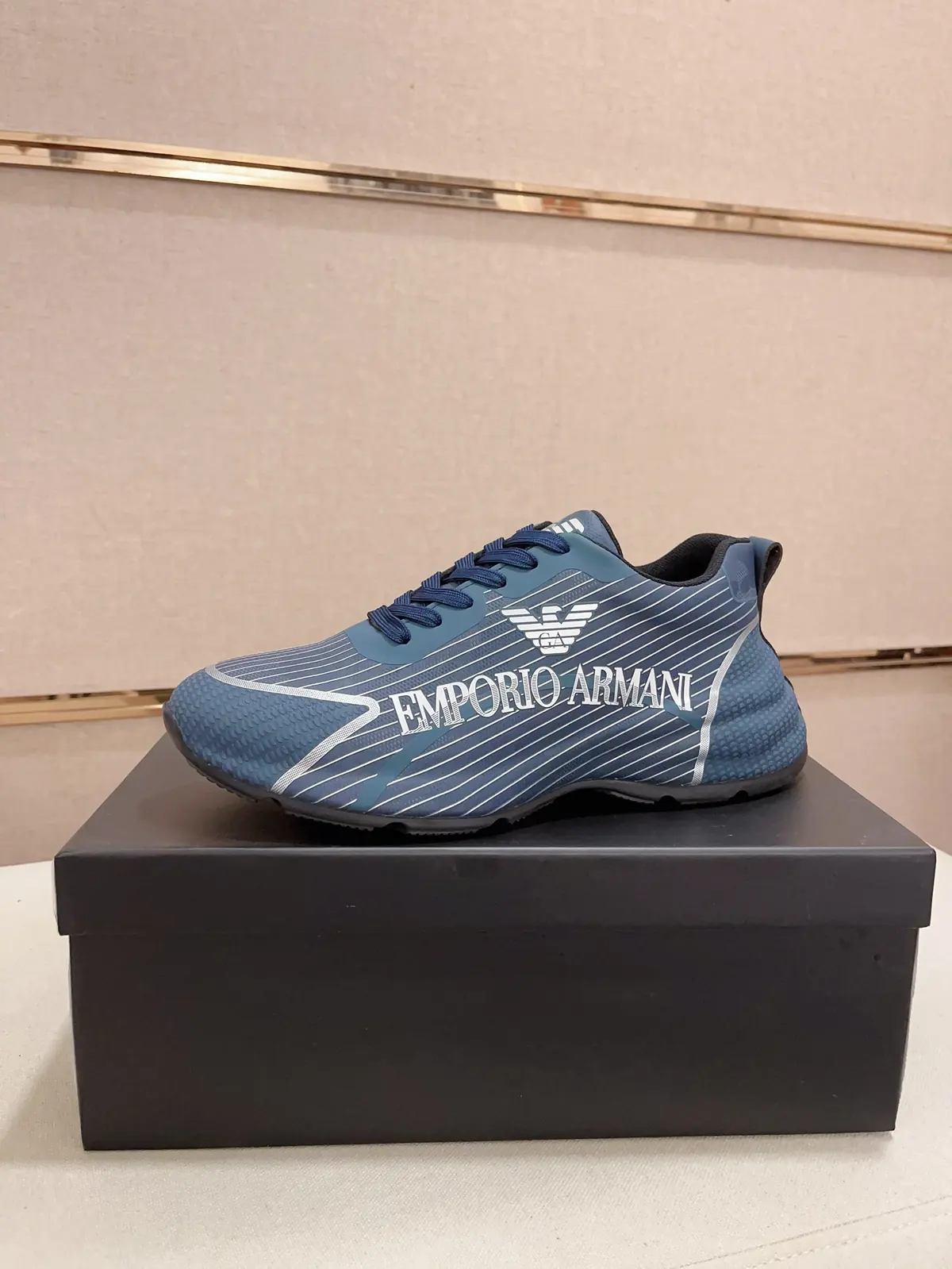Armani Style Leather Men's Shoes Lookbook Reference image 1