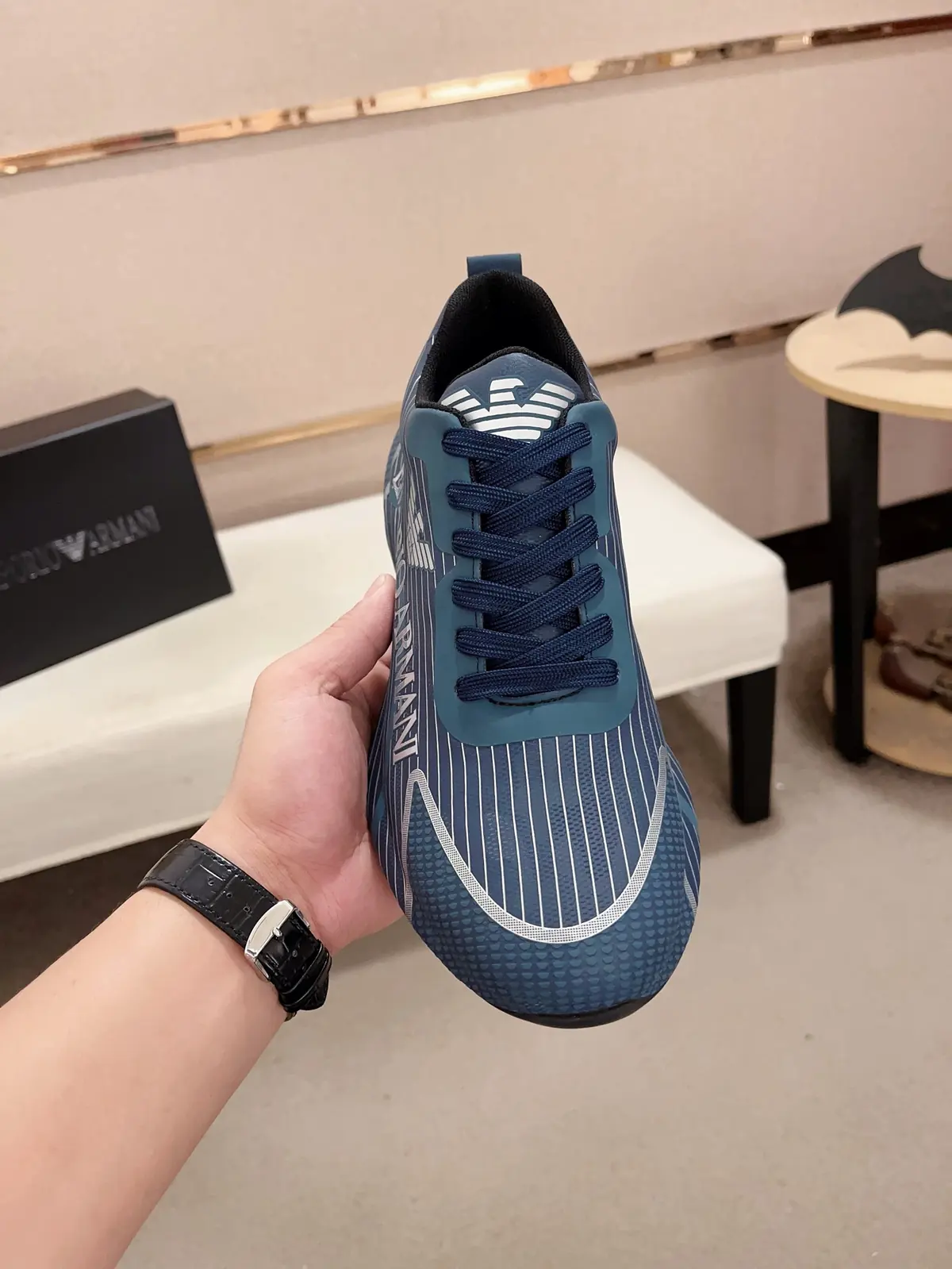 Armani Style Leather Men's Shoes Lookbook Reference image 2