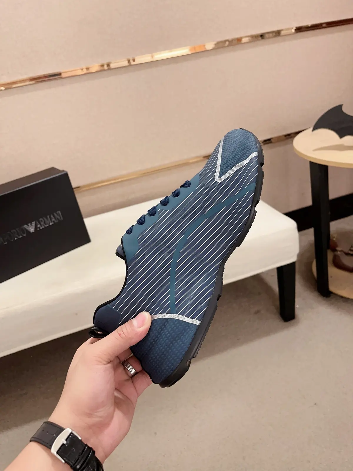 Armani Style Leather Men's Shoes Lookbook Reference image 5