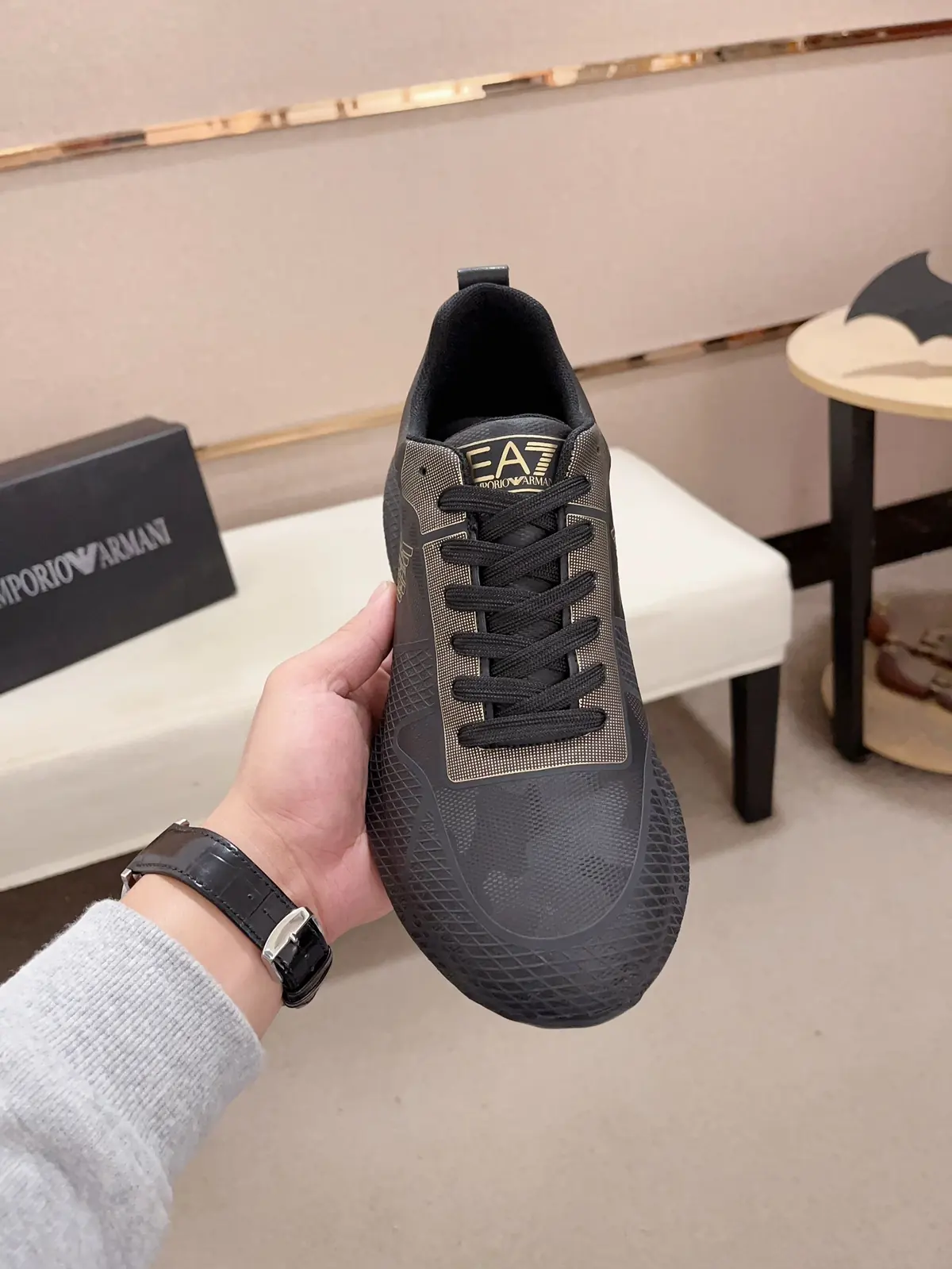 Armani Style Leather Men's Shoes Lookbook Reference image 2