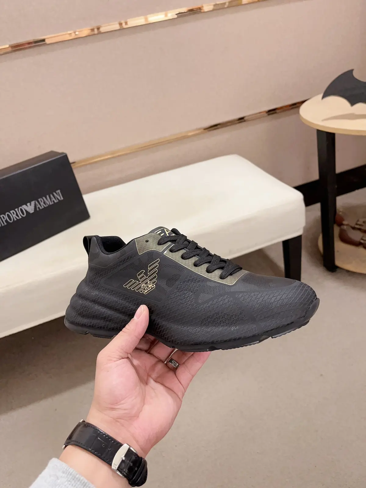Armani Style Leather Men's Shoes Lookbook Reference image 4
