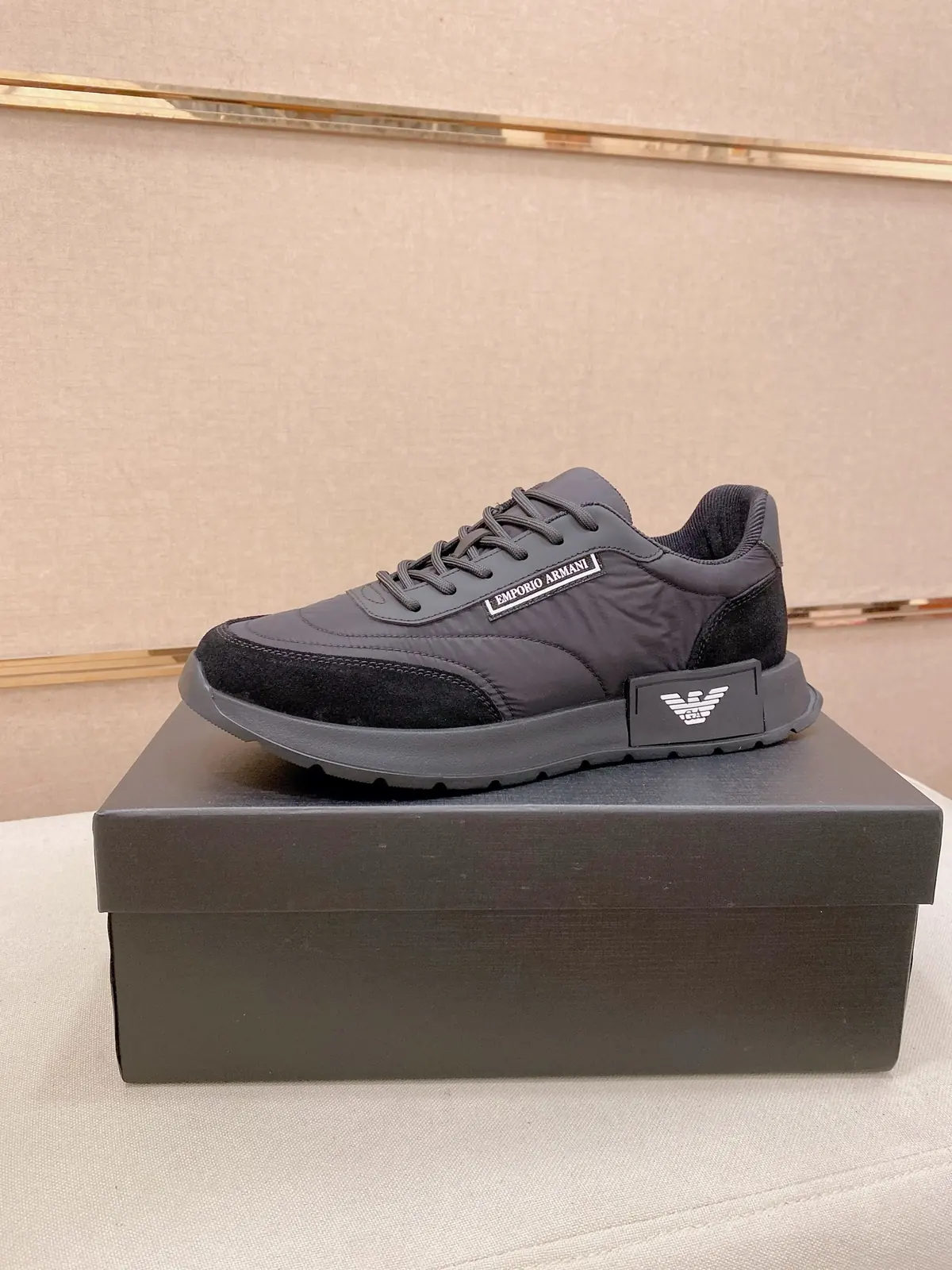 Armani Style Leather Men's Shoes Lookbook Reference image 1