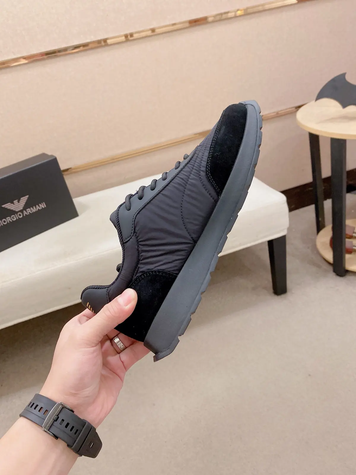 Armani Style Leather Men's Shoes Lookbook Reference image 5