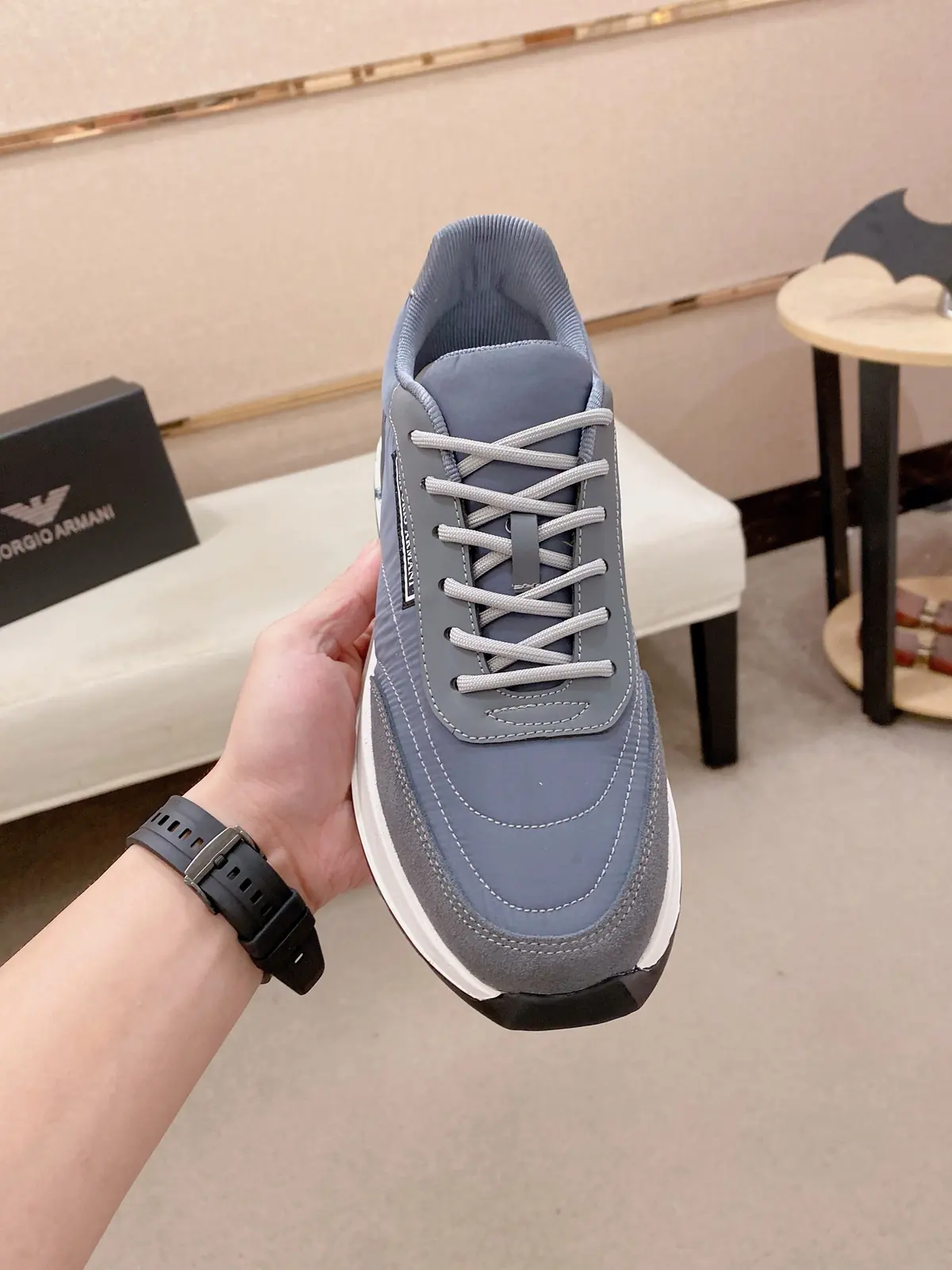 Armani Style Leather Men's Shoes Lookbook Reference image 2