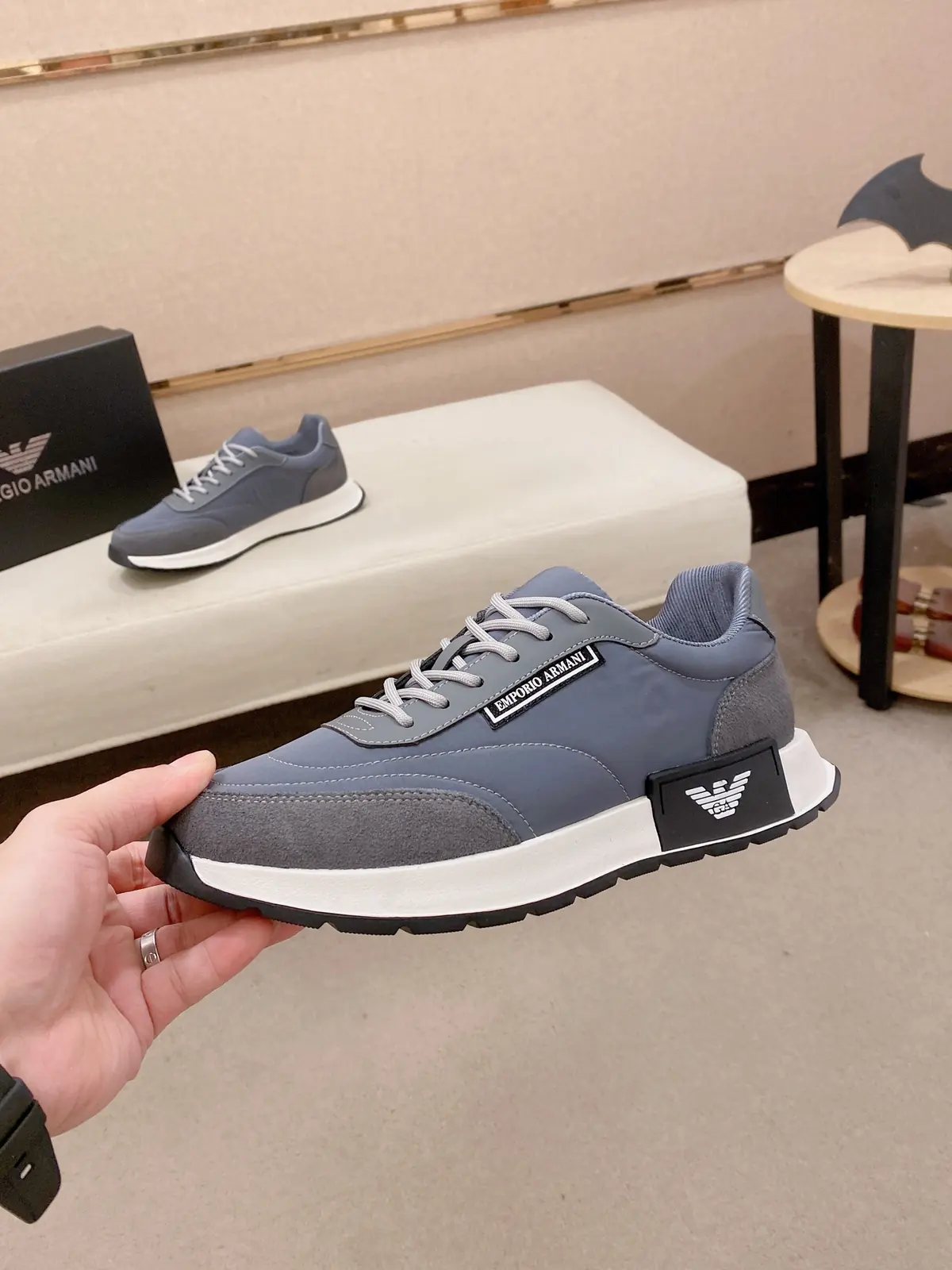 Armani Style Leather Men's Shoes Lookbook Reference image 3