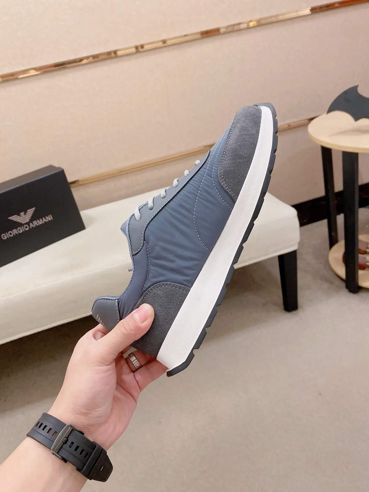 Armani Style Leather Men's Shoes Lookbook Reference image 5