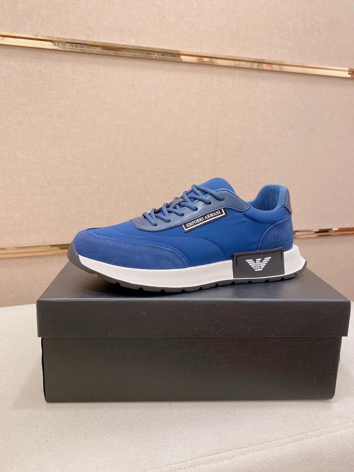 Armani Style Leather Men's Shoes Lookbook Reference image 1