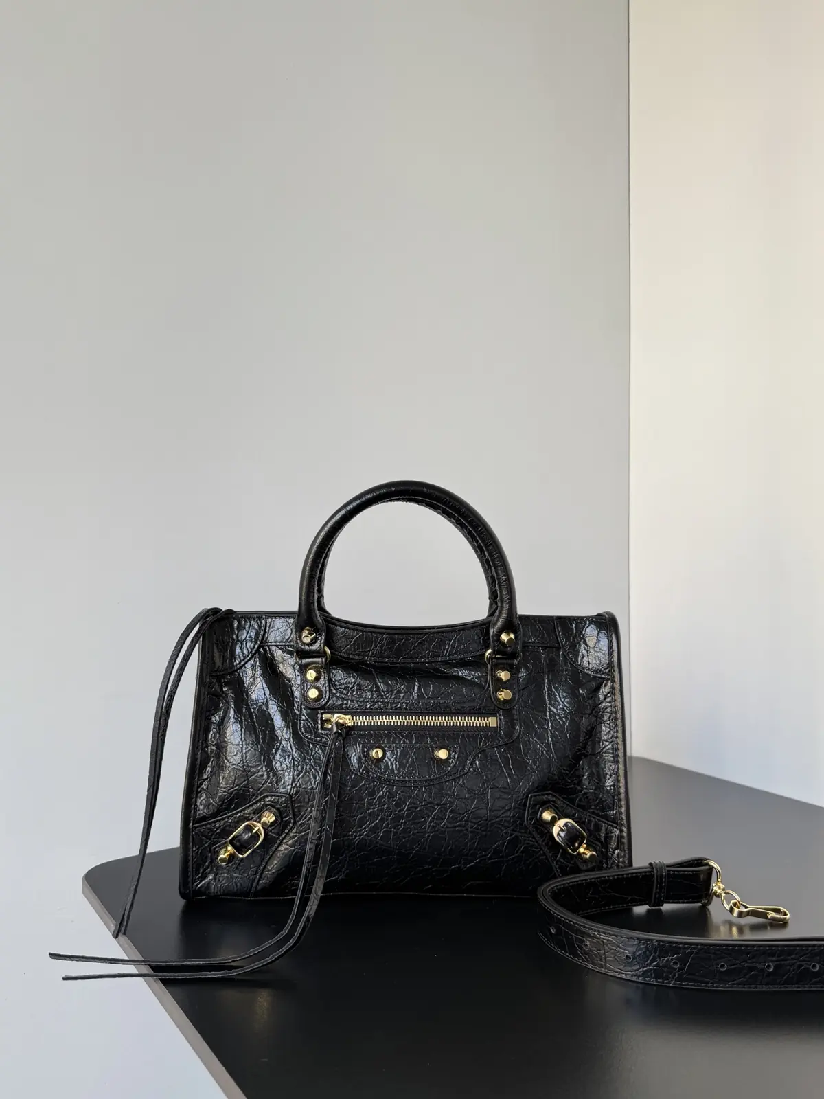 Balenciaga Style Beige Card Holder Lookbook Reference image 1