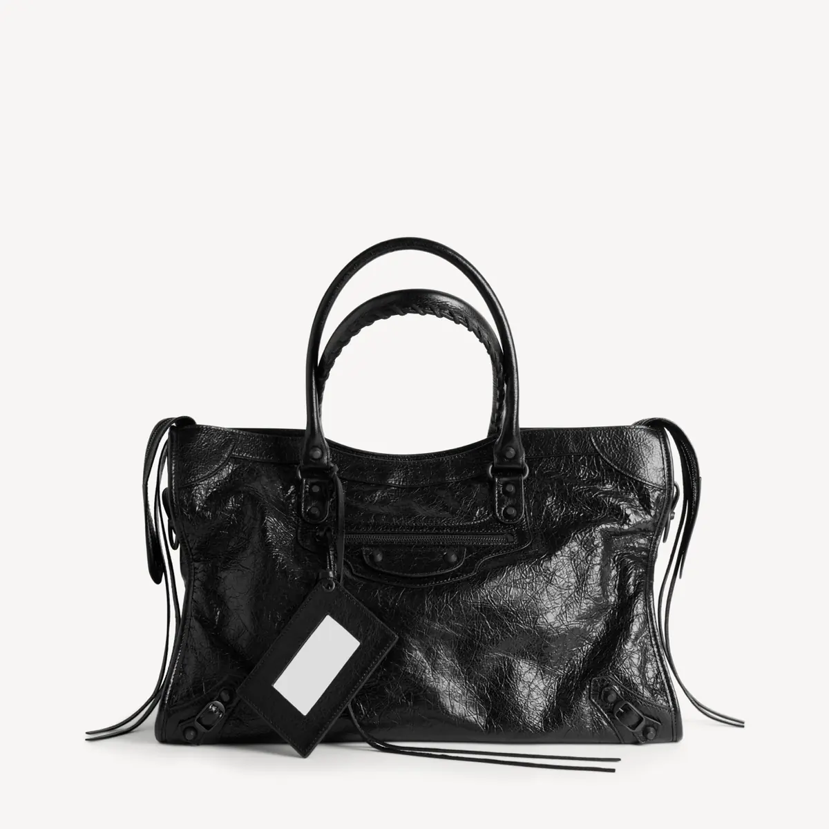Balenciaga Style Black Bag Lookbook Reference image 1