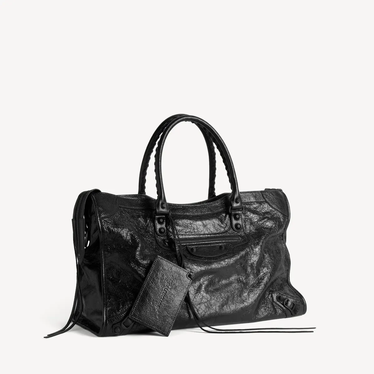 Balenciaga Style Black Bag Lookbook Reference image 2