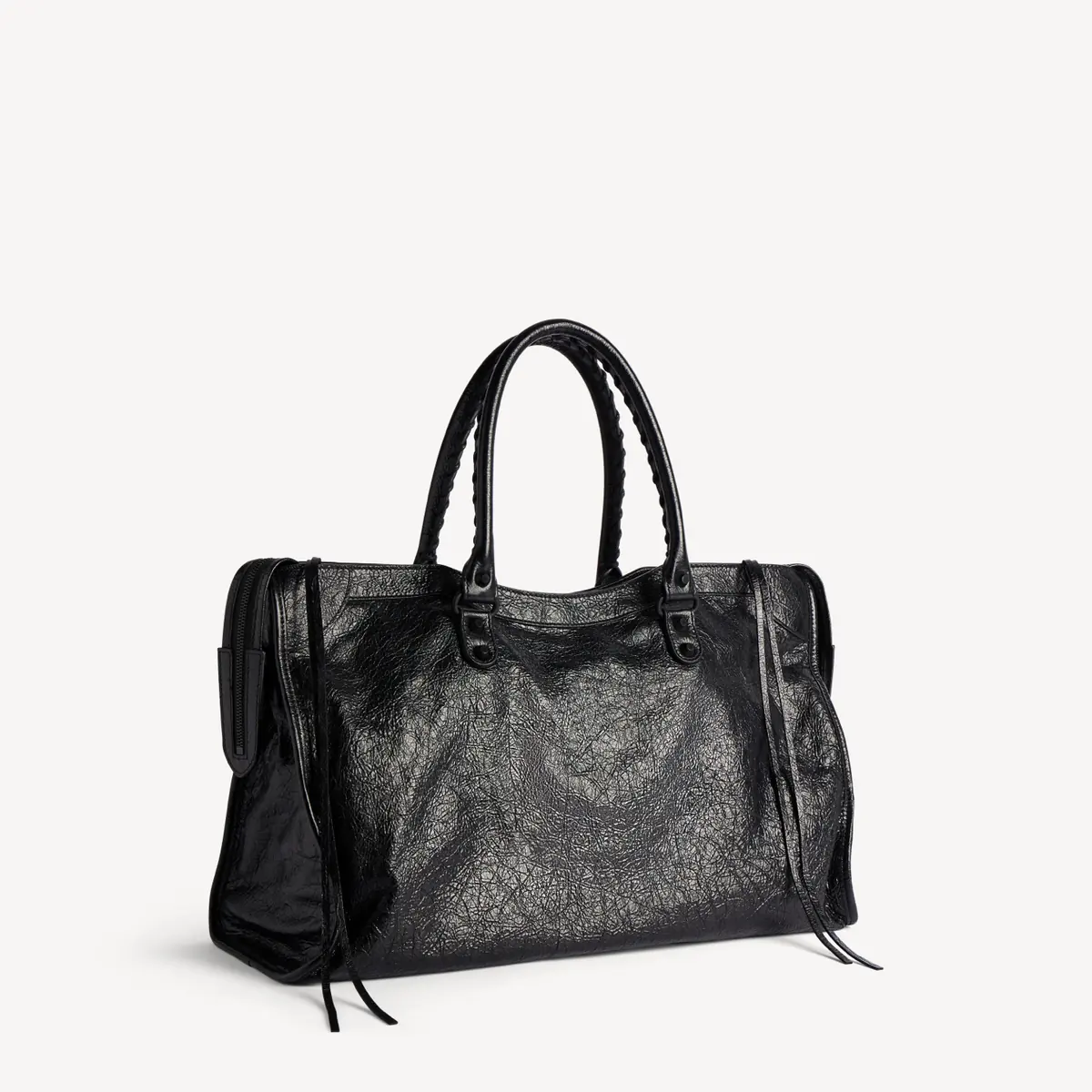 Balenciaga Style Black Bag Lookbook Reference image 3