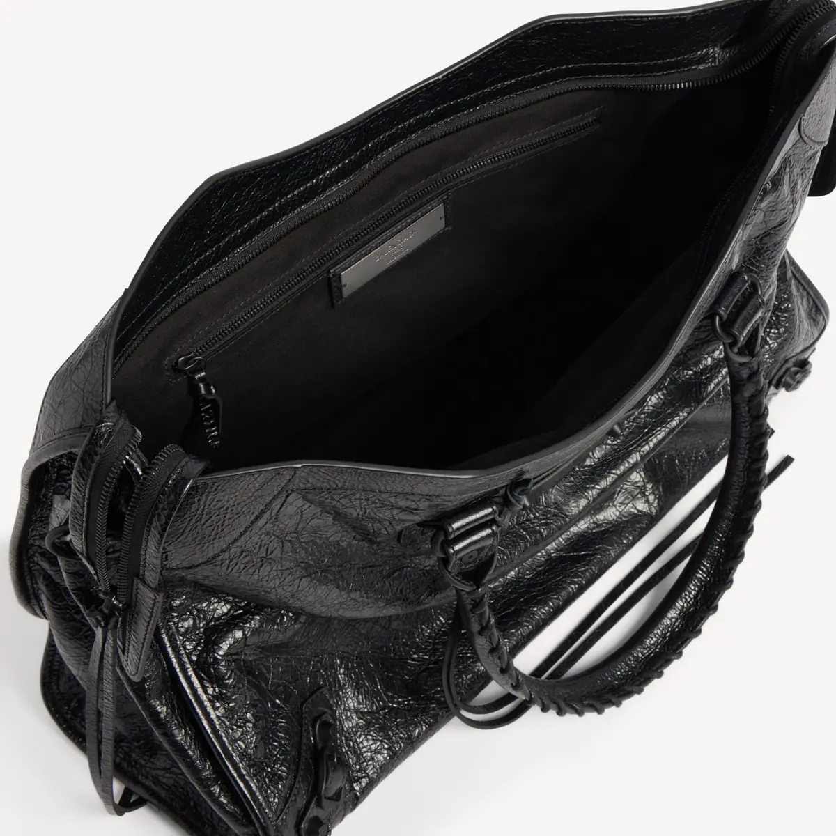 Balenciaga Style Black Bag Lookbook Reference image 5