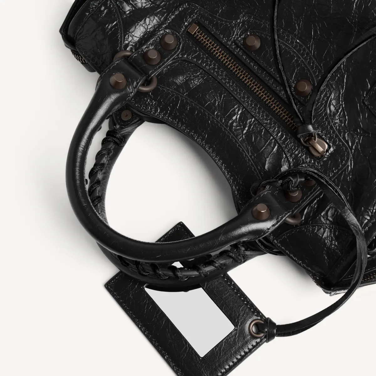 Balenciaga Style Black Bag Lookbook Reference image 6