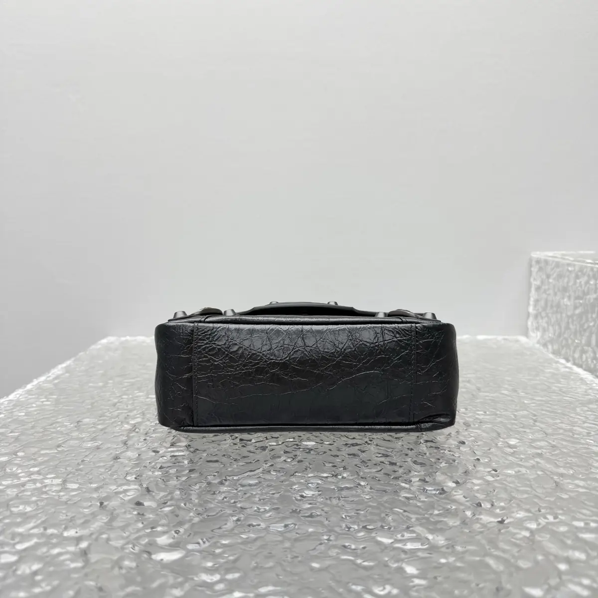 Balenciaga Style Black Leather Bag Lookbook Reference image 6