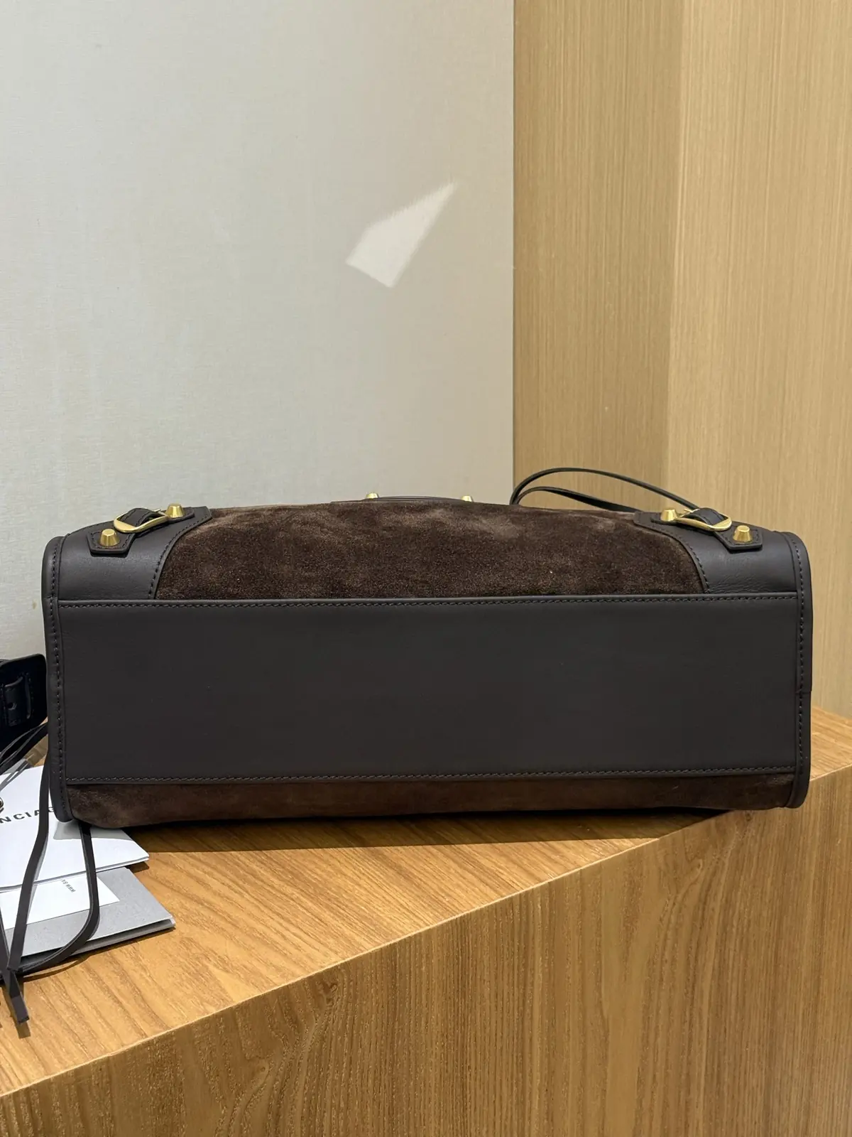 Balenciaga Style Brown Leather Bags Lookbook Reference image 4