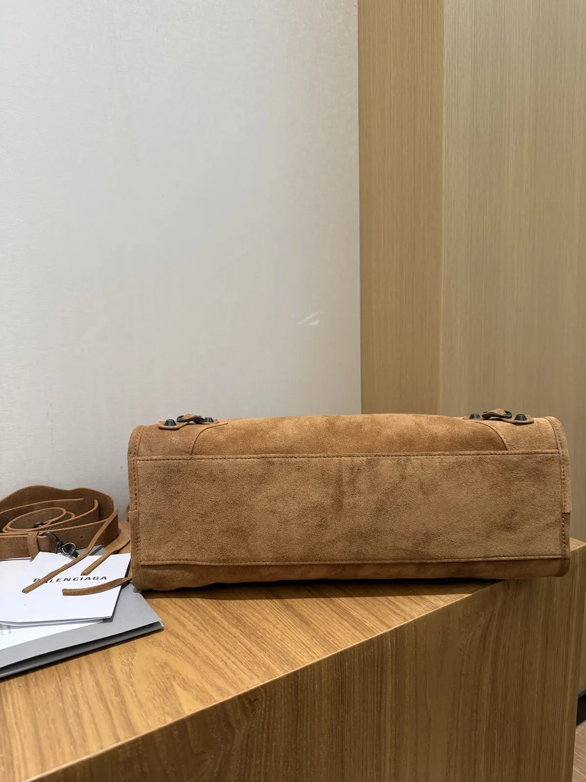 Balenciaga Style Brown Leather Bags Lookbook Reference image 5
