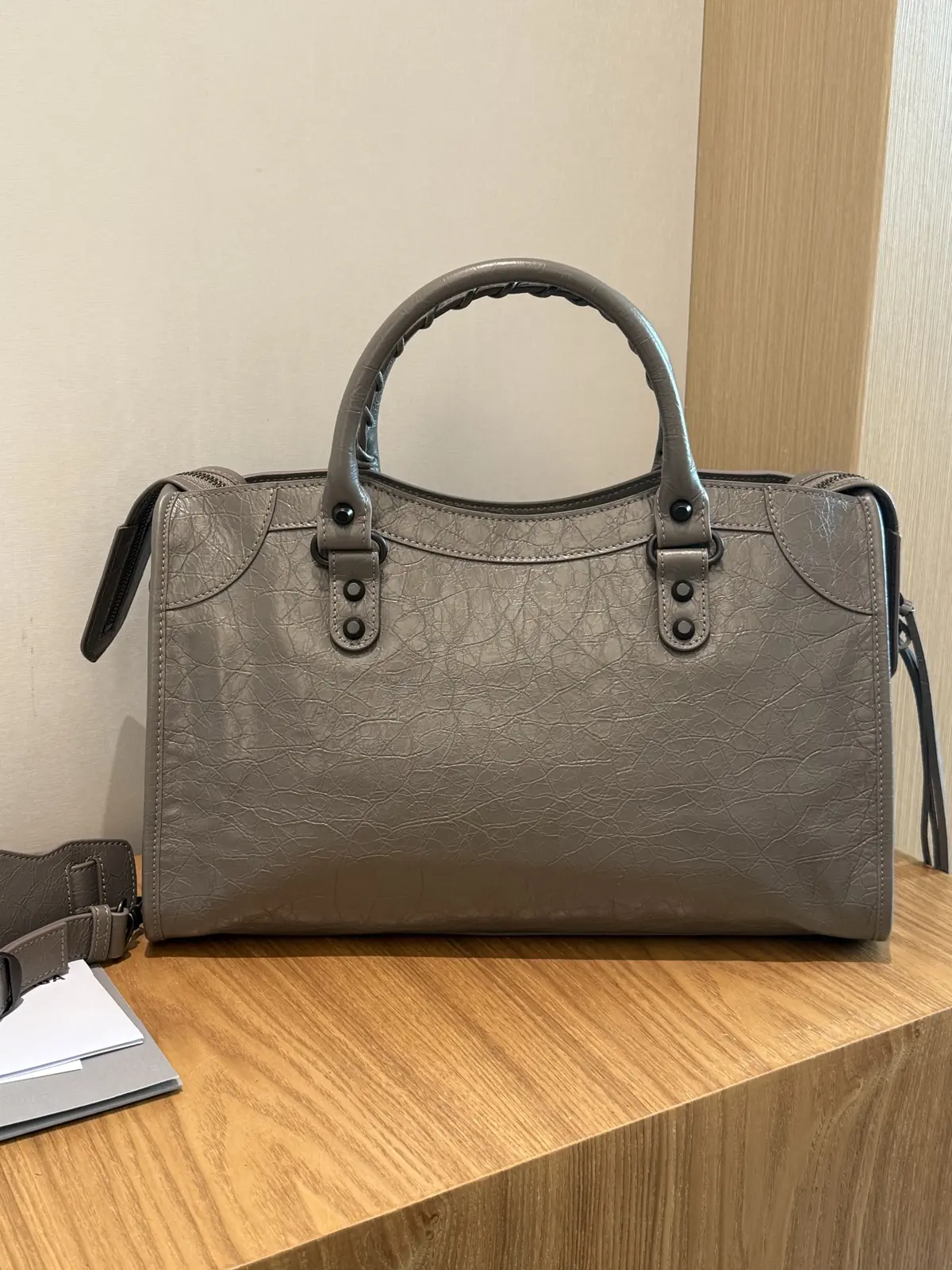 Balenciaga Style Grey Bags Lookbook Reference image 2