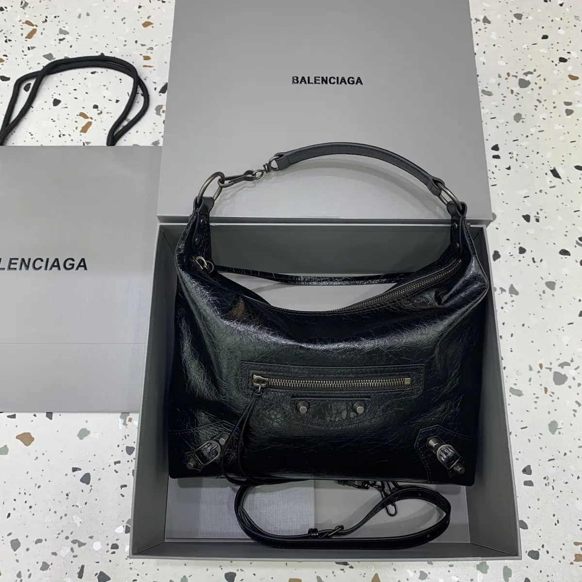 Balenciaga Style Hobo Bag Lookbook Reference image 1