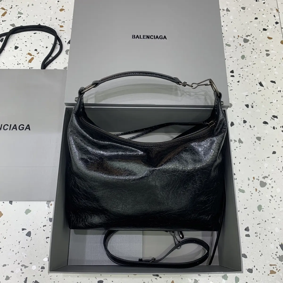 Balenciaga Style Hobo Bag Lookbook Reference image 2