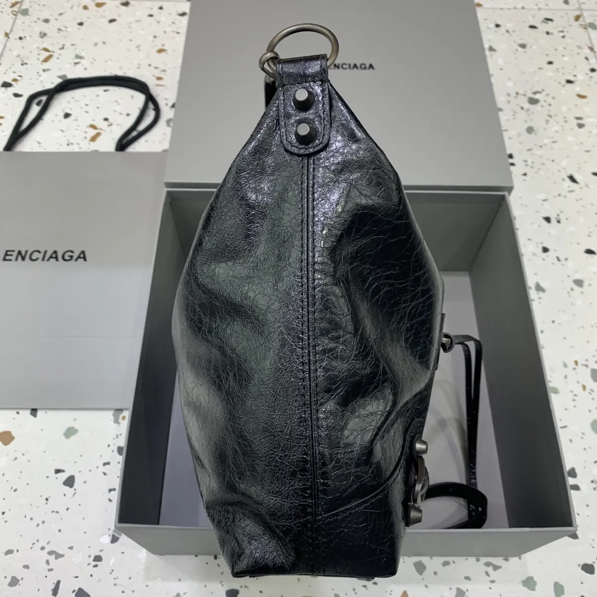 Balenciaga Style Hobo Bag Lookbook Reference image 3
