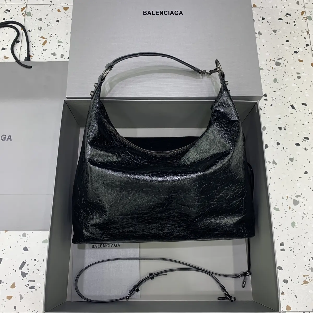 Balenciaga Style Hobo Bag Lookbook Reference image 2