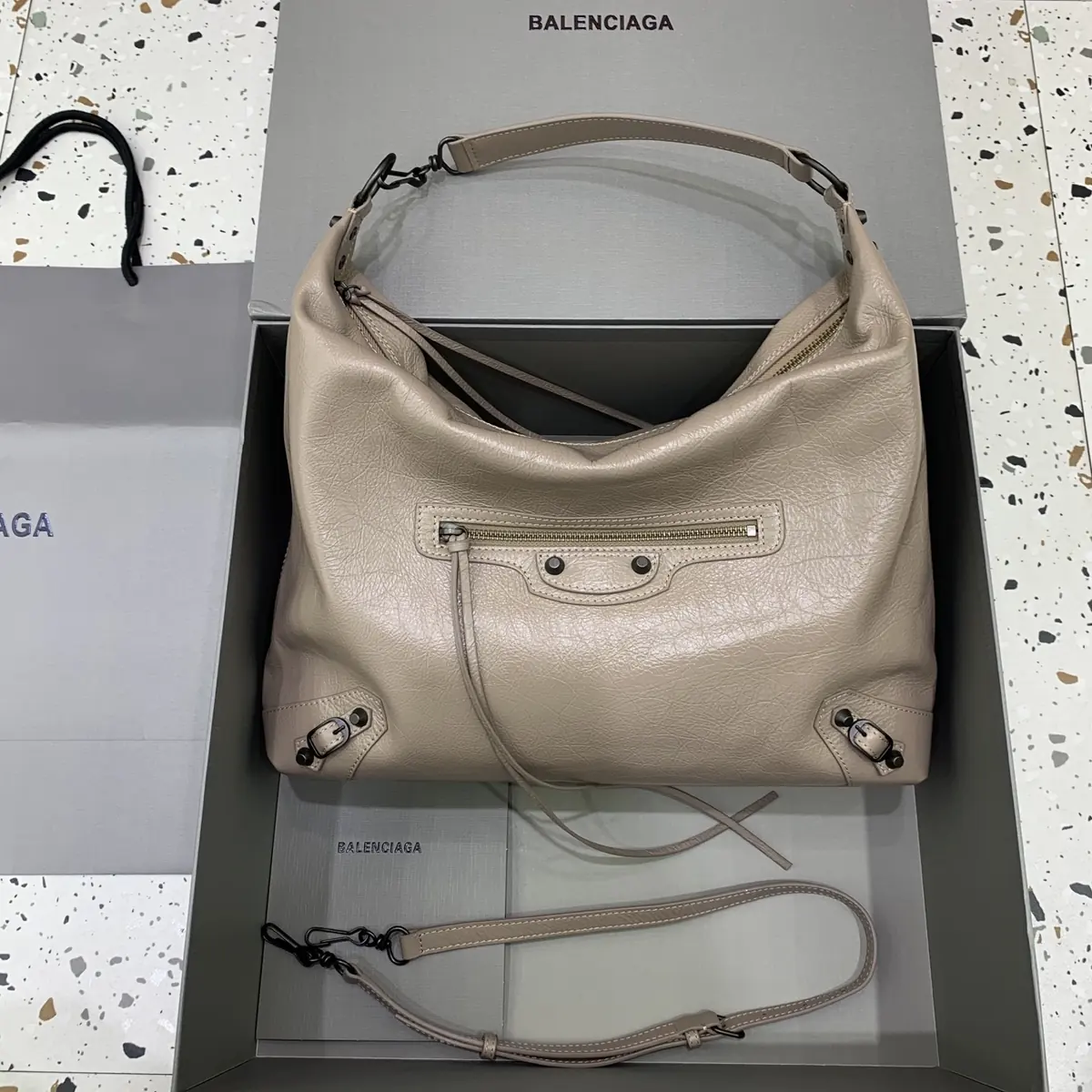 Balenciaga Style Hobo Bag Lookbook Reference image 1