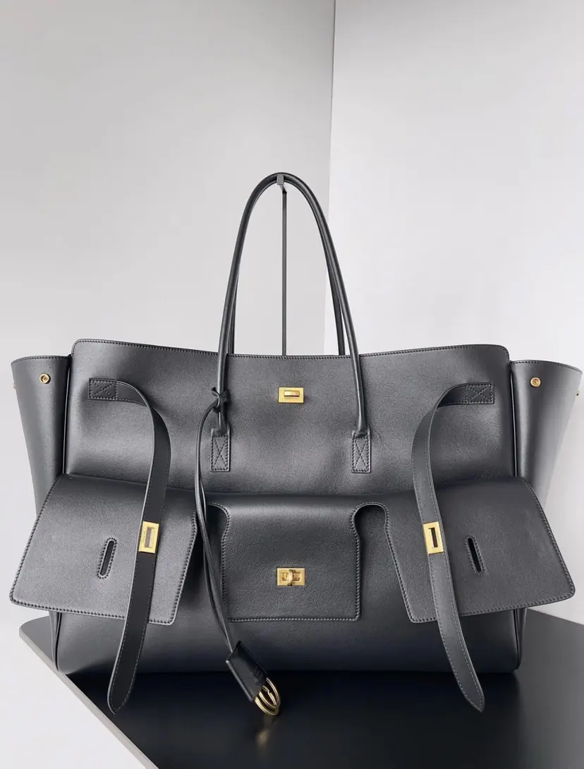 Balenciaga Style Leather Bag Lookbook Reference image 1