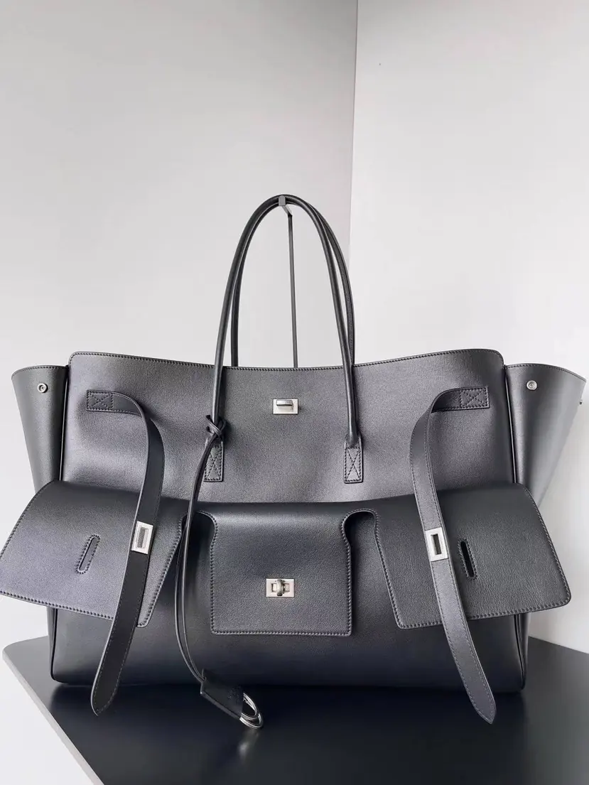 Balenciaga Style Leather Bag Lookbook Reference image 1