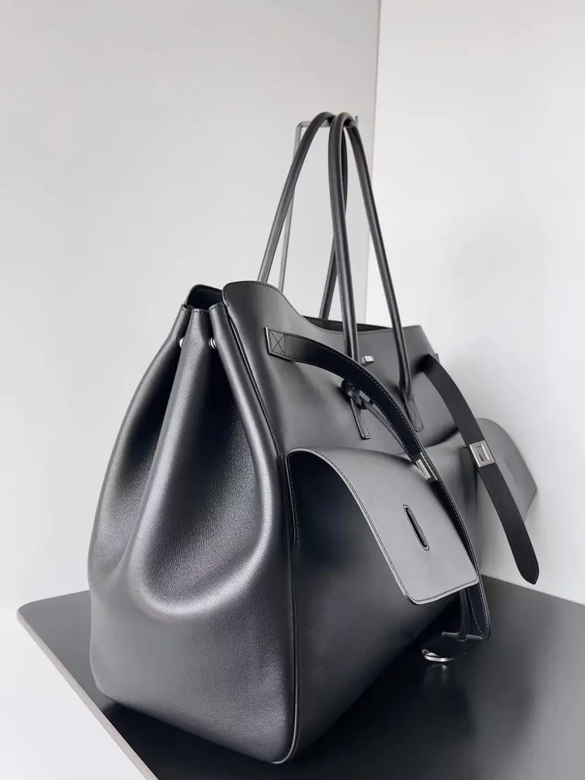 Balenciaga Style Leather Bag Lookbook Reference image 3