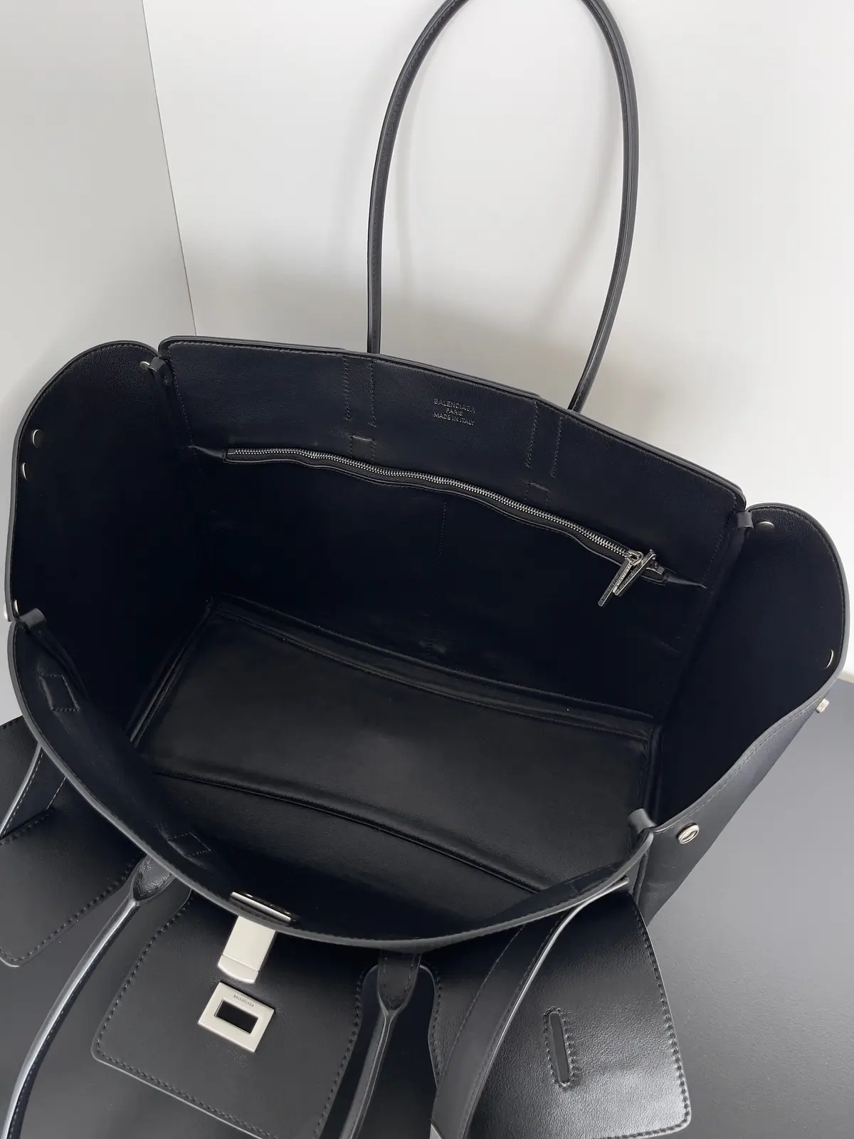 Balenciaga Style Leather Bag Lookbook Reference image 3