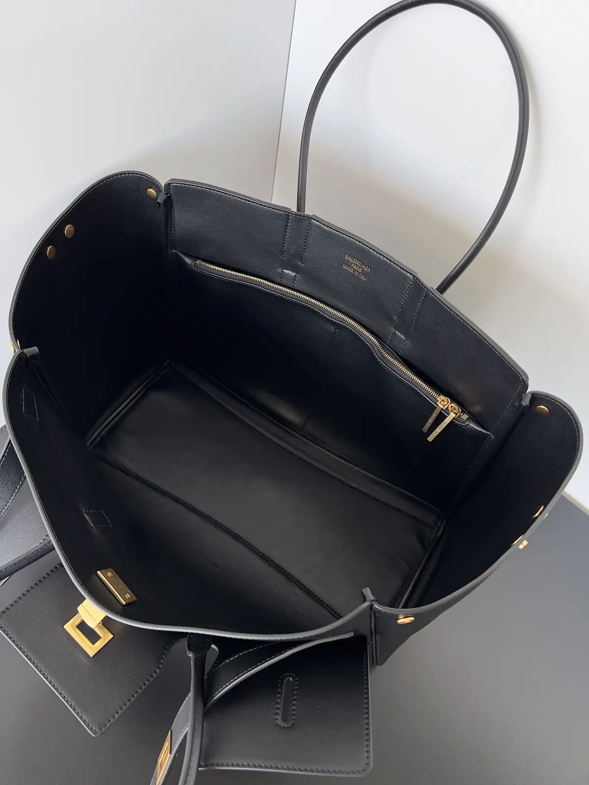 Balenciaga Style Leather Bag Lookbook Reference image 3