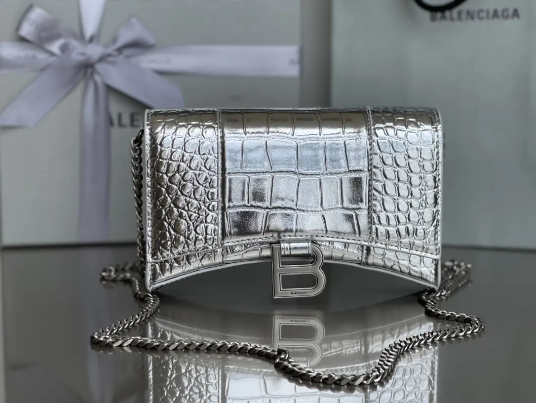 Balenciaga Style Leather Chain Bag Lookbook Reference image 1