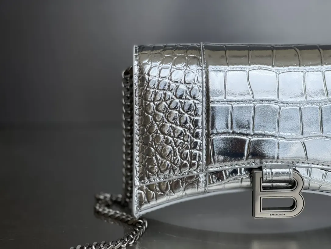 Balenciaga Style Leather Chain Bag Lookbook Reference image 4