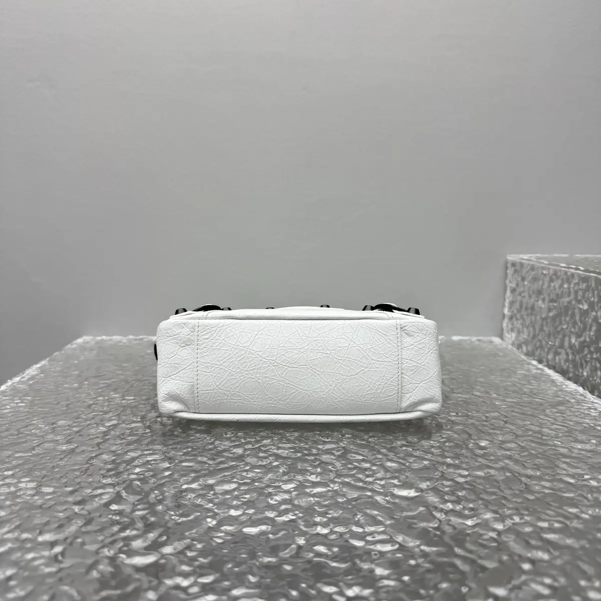Balenciaga Style White Leather Bag Lookbook Reference image 6