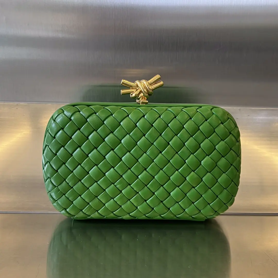 Bottega Veneta Style Leather Clutch Lookbook Reference image 1