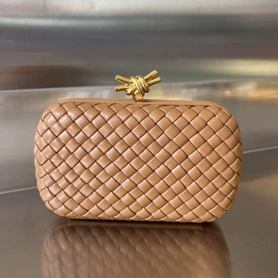 Bottega Veneta Style Leather Clutch Lookbook Reference image 1