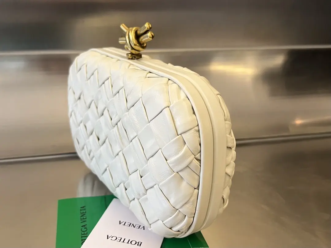 Bottega Veneta Style Leather Clutch Lookbook Reference image 2