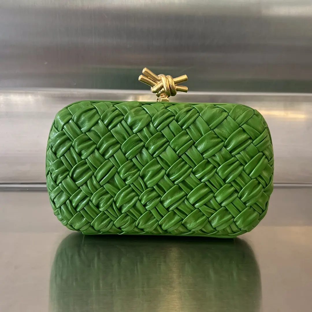 Bottega Veneta Style Leather Clutch Lookbook Reference image 1