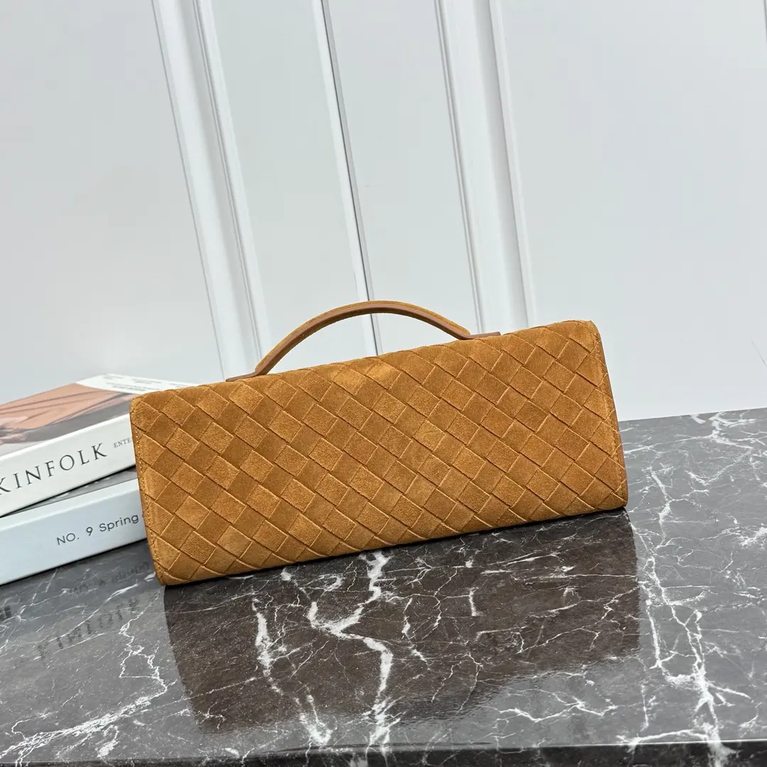 Bottega Veneta Style Leather Top Handle Bag Lookbook Reference image 2