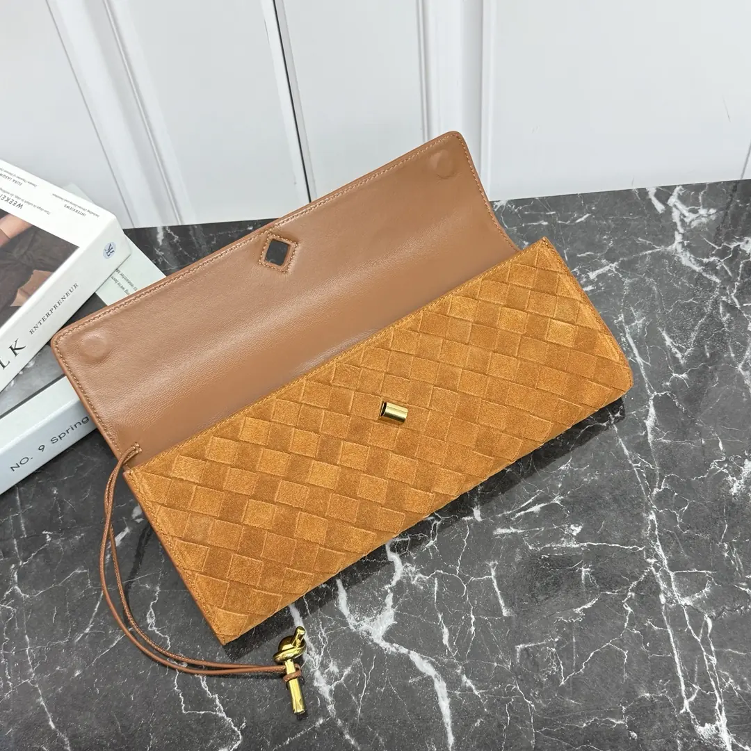 Bottega Veneta Style Leather Top Handle Bag Lookbook Reference image 5