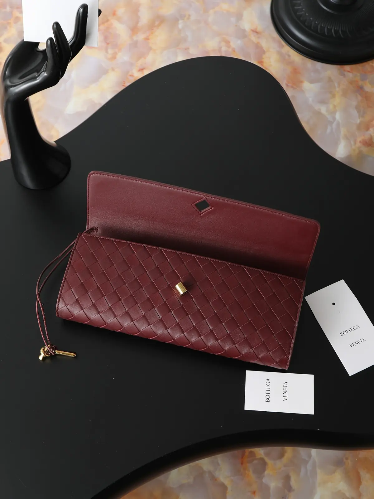 Bottega Veneta Style Leather Top Handle Bag Lookbook Reference image 6