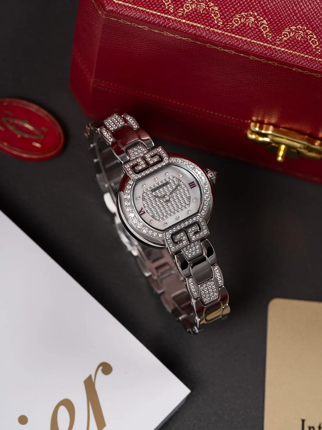 Cartier Style Blue Leather Watches Lookbook Reference image 5