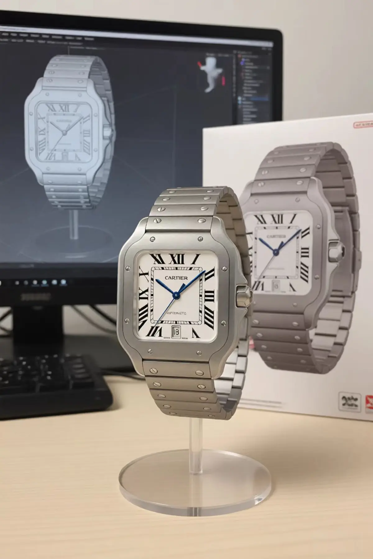 Cartier Style Gold Watches Lookbook Reference image 1