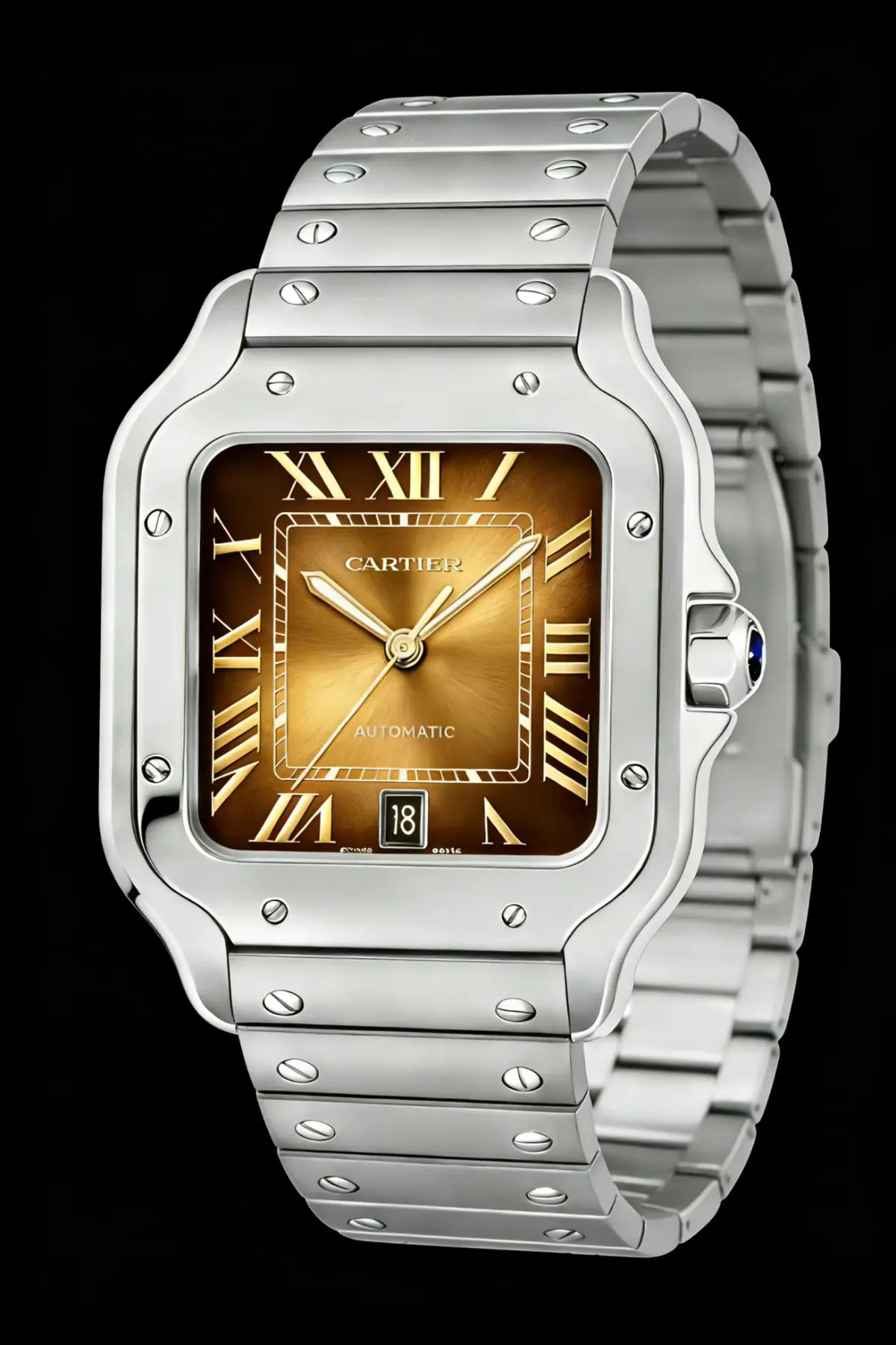 Cartier Style Gold Watches Lookbook Reference image 5
