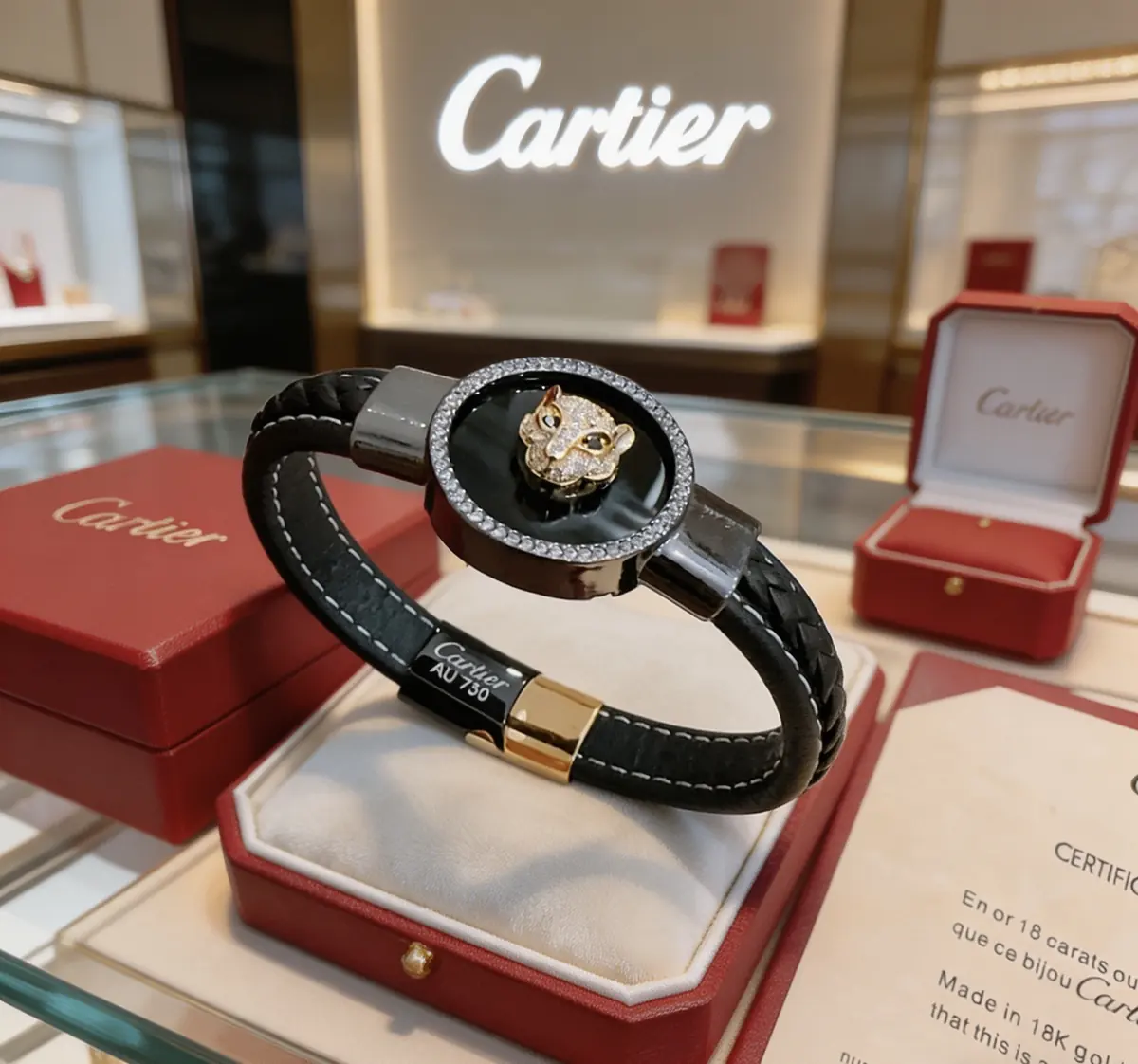 Cartier Style Leather Accessories Lookbook Reference image 1